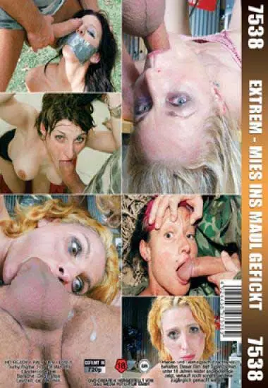 Extrem - Mies ins Maul gefickt #2 | Create X | DVD(back cover)