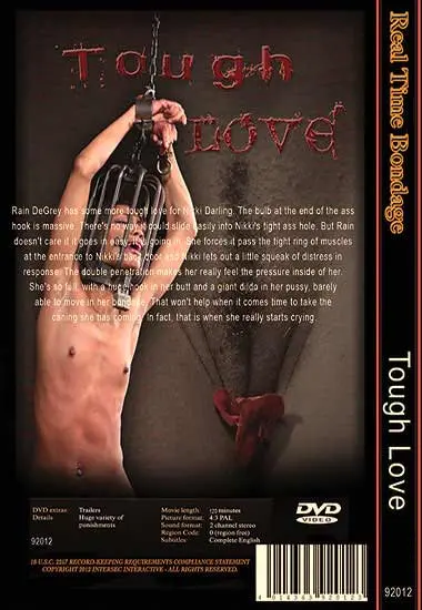 Real Time Bondage - Tugh Love | Belrose | DVD(back cover)